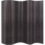Paravent interieur cloison de séparation séparateur de pièce bambou gris 250 x 165 cm Paravent interieur cloison de séparation séparateur de pièce bambou gris 250 x 165 cm