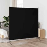 Magnifique paravent int�rieur noir cloison de s�paration - design mobile - noir 175x180cm tissu cl8735292 ...