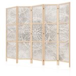 Paravent int�rieur unilat�ral - lumasoul - 9 - 1 - 14 - 0 - 3d - 1 - 2 - 5 - 5 pi�ces - 225x172 cm - ...