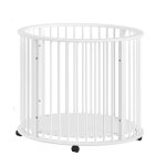 Parc b�b� 90cm bois blanc
