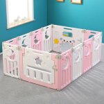 Parc bébé pilable 10 + 2 panneaux d?activité porte barrière sécurité en plastique enfant protection couleur ... Parc bébé pilable 10 + 2 panneaux d?activité porte barrière sécurité en plastique enfant protection couleur ...