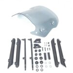 Pare brise - piaggio - beverly 400 - fum� - 2021 - 2023 - plastique 4mm