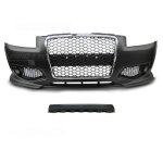 Pare choc avant pour audi a3 8p 2005 - 2008 calandre chrome noir