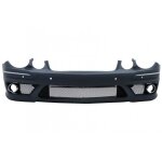 Pare - chocs avant pour mercedes w211 classe e facelift 06 - 09 sans phares antibrouillard