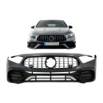 Pare - chocs pour mercedes a w177 hatchback v177 berline 18 - 22 a45 look calandre