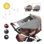 Pare - soleil pour poussette de b�b�auvent de protection solairehousse anti - pluie anti - uvaccessoires ...