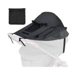 Pare - soleil pour poussette universel pare soleil poussette avec protection uv 50 + r�glable voile dombrage ...