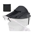 Pare - soleil pour poussette universel pare soleil poussette avec protection uv 50 + r�glable voile dombrage ...