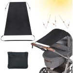 Pare - soleil pour poussettepare soleil poussette universelle canopy auvent parer�glable avec protection ...