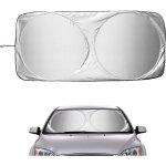 Pare - soleil voiture - li - 150x70 cm - bloque uv - protection solaire - pare - brise avant