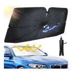 Pare soleil voiture - yd - 140x79cm - pliable - rotation 360 - protection uv