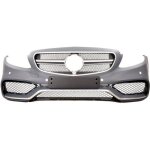 Pare - chocs avant et calandre look c63 amg pour mercedes classe c w205 berline et c205 coup�