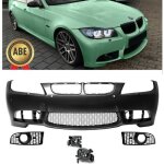 Pare - chocs avant pour bmw s�rie 3 e90 phase 1 look m3 + 2 antibrouillards avec trous radar