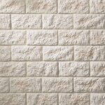 Parement b�ton beige rectangulaire decoon 05 m2