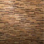 Parement bois recycl� decoon 057 m2 - teck vieilli