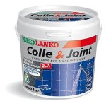 Colle & joint en pâte - parexgroup - 2433 - 15 kg - gris - haute résistance à lhumidité Colle & joint en pâte - parexgroup - 2433 - 15 kg - gris - haute résistance à lhumidité