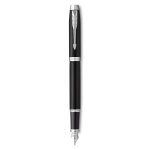 Stylo plume - parker - im essentiel - noir - plume fine - encre bleue