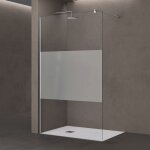 Sogood paroi de douche à litalienne avec bande opaque bremen1ms 140x200 verre de sécurité stabilisateur ... Sogood paroi de douche à litalienne avec bande opaque bremen1ms 140x200 verre de sécurité stabilisateur ...