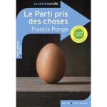 Livre - francis ponge - le parti pris des choses - posie - vanits potiques - humilit