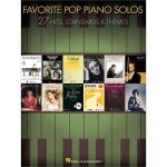 Partitions de piano - favorite pop piano solos - 27 succ�s - arrangements solo - pour adultes
