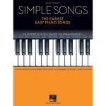 Partitions de piano - simple songs - facile - pour enfants - couleur orange