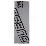 Echarpe guess homme all over logo jacquard gris coton