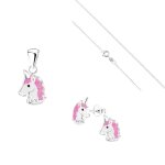 Parure bijoux - enfant - coccinelle - mail - rouge - argent 925 / 1000 - massif - bijou de crateur ...