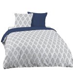 Parure de couette 220x240 coton bio 57 fils osla