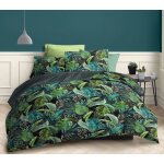 Parure de couette 3 pi�ces r�versible 260 x 240 cm king size maori coton pur