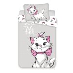 Disney - parure de lit en coton les aristochats : marie 3 - 100 x 135 cm
