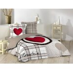 Parure de couette - douceur dinterieur - alpine - 100% coton - 220x240cm - multicolore Parure de couette - douceur dinterieur - alpine - 100% coton - 220x240cm - multicolore