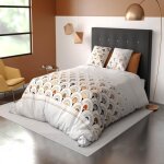 Parure de couette coton d�corama - housse - de - couette - 240x260cm