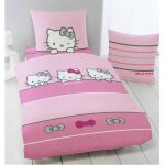Parure de couette hello kitty sleeping 140x200cm