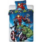 Parure de couette - homerokk - avengers - 140x200 cm - 100% coton - taie doreiller incluse
