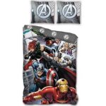 Parure de couette - homerokk - avengers - 140x200 cm - drap housse 90x190 - 100% polyester