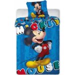 Parure de couette - homerokk - mickey disney - 140x200 cm - drap housse 90x190 - rouge