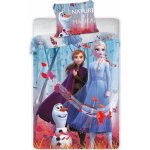 Parure de couette - homerokk - reine des neiges - 140x200 cm - drap housse 90x190 - 100% coton