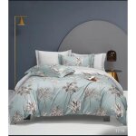 Parure de draps 4 pi�ces 140 x 190 cm ? 1 drap plat + 1 drap housse + 2 taies 65 x 65 cm ? 100% coton ...