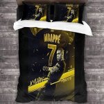 Housse de couette en papier peint 3d - mbappe - 200x200cm - multicolore - synth�tique