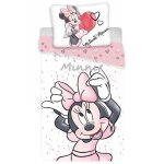 Parure de lit - disney - minnie white - r�versible - 100% coton - 140x200cm
