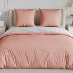 Parure de lit 160x200 4 pi�ces housse de couette 155x220 cm drap housse 160x200cm 2 taies doreiller 80x80 ...