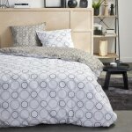 Parure de lit 2 personnes - today - sunshine 16. 24 - 240 x 260 cm - 100% coton imprim