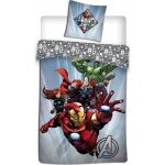 Parure de lit - avengers - multicolore - 1 housse de couette + 2 taies - motif super - hros - enfant ...