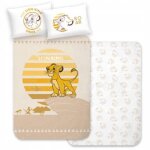Parure de lit b�b� le roi lion rugissement 100 x 135 cm 40 x 60 cm r�f�rence : cbx2451332lk