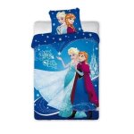 Parure de lit - disney - reine des neiges - 100% coton - lavable en machine - 1 personne