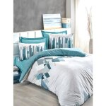 Parure de lit enfant 2 pcs 140x200 cm avec une taie 60x60 cm 100 % coton nesto