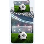 Parure de lit football enfant 100% coton oeko - tex r�versible lit 1 place housse de couette 140x200 ...