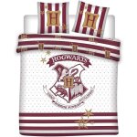 Parure de lit harry potter - housse de couette 200x200 cm + 2 taies 50x75 cm