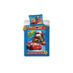 Parure lit housse de couette r�versible disney cars 100x135cm 100% coton