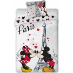 Parure de lit - disney - mickey et minnie - housse r�versible - 100% coton - 140x200 cm